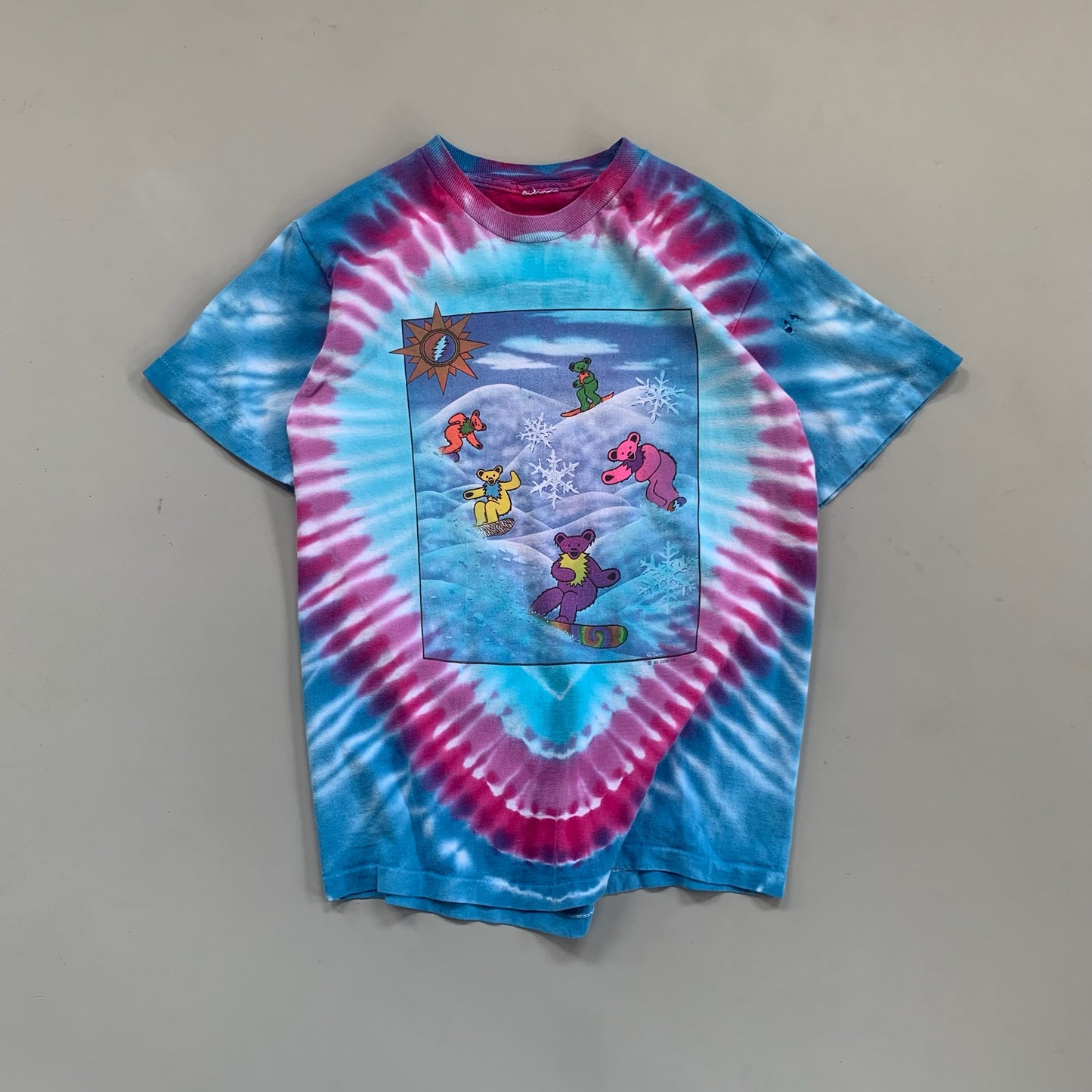 Medium 1990 Grateful Dead Skiing Bears T-shirt