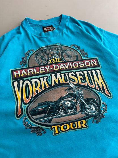 Large 1994 Harley Davidson York Museum T-shirt