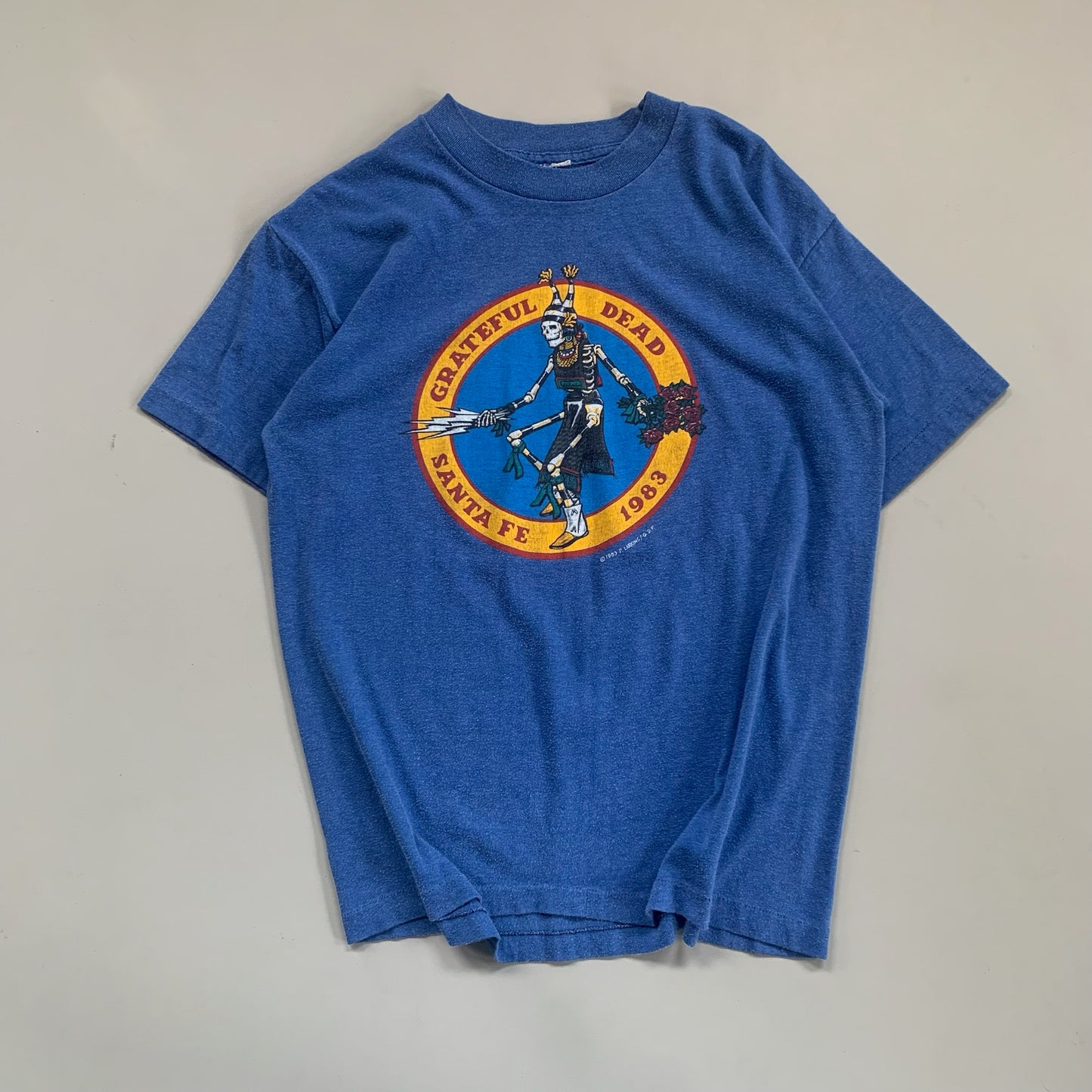 Large 1983 Grateful Dead Santa Fe T-shirt