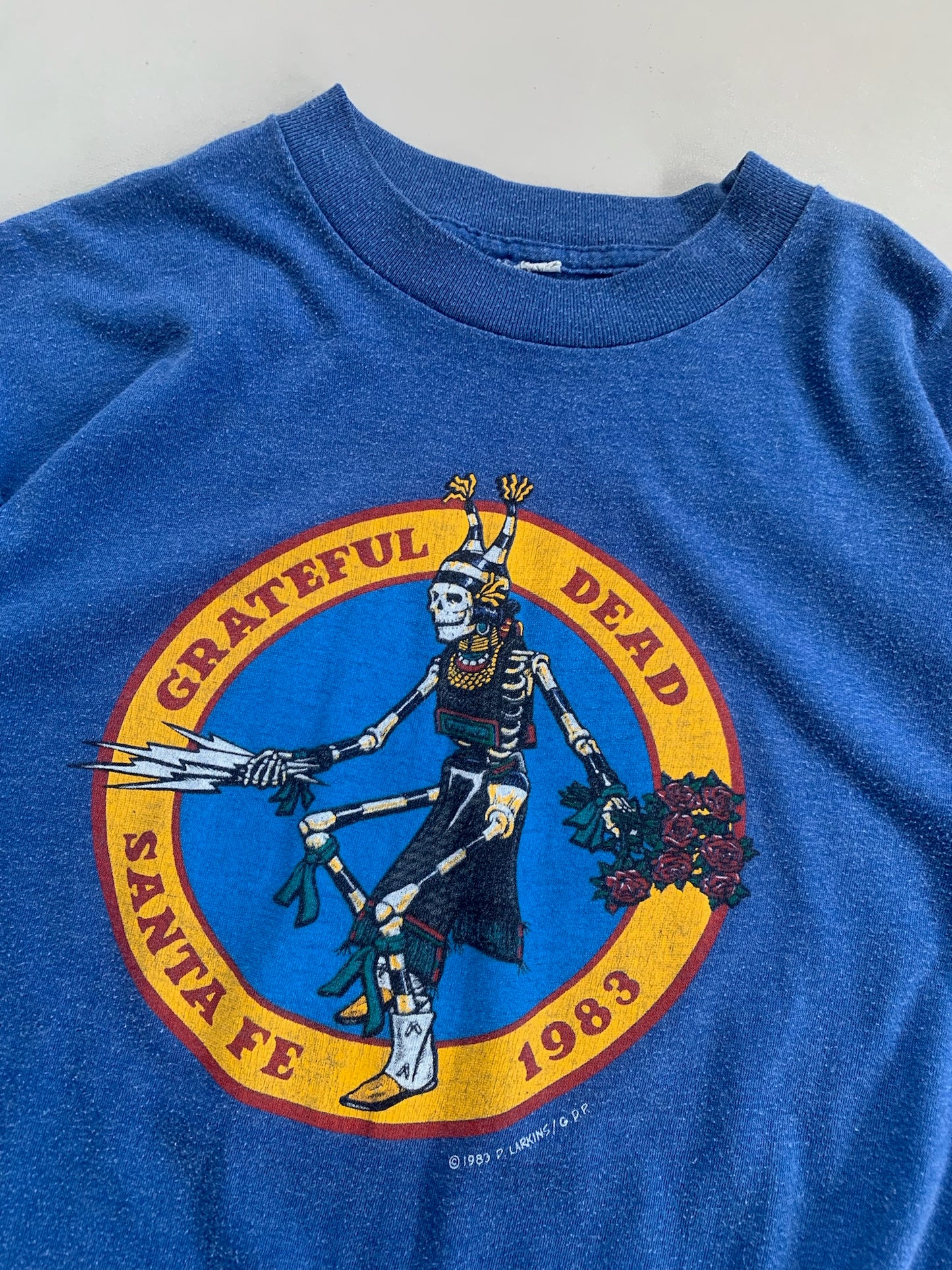 Large 1983 Grateful Dead Santa Fe T-shirt
