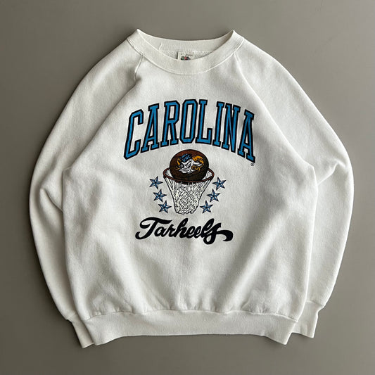 Large 90s North Carolina Tar Heels Basketball Sweatshirt