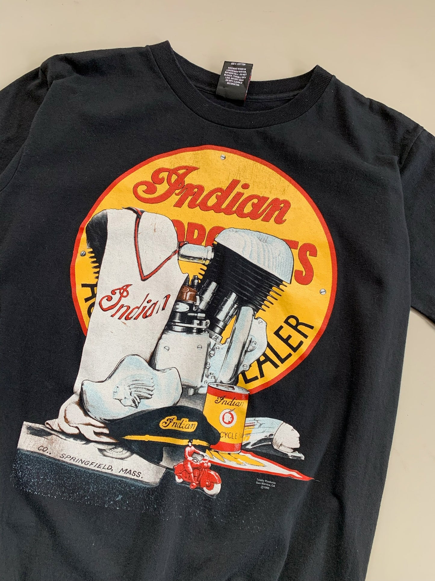 Large 1993 Indian Motorcycles T-shirt