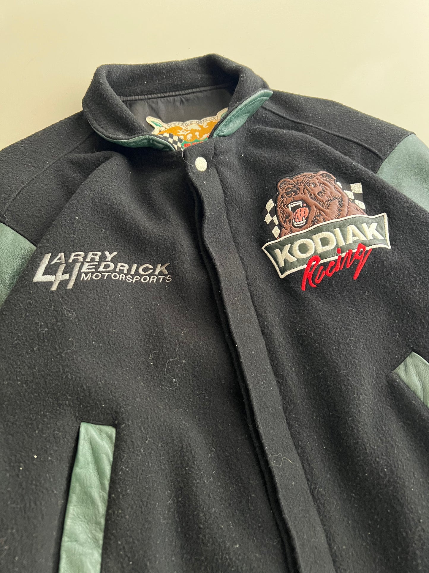 Medium 90s Kodiak Racing Jeff Hamilton Jacket