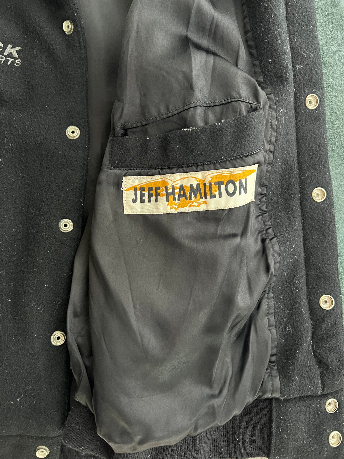 Medium 90s Kodiak Racing Jeff Hamilton Jacket