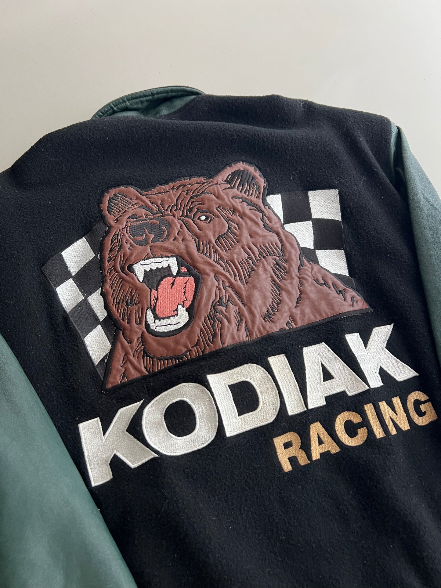 Medium 90s Kodiak Racing Jeff Hamilton Jacket