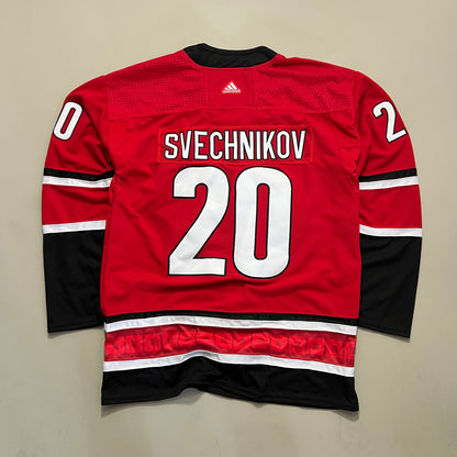 54 Carolina Hurricanes Svechnikov Home Jersey