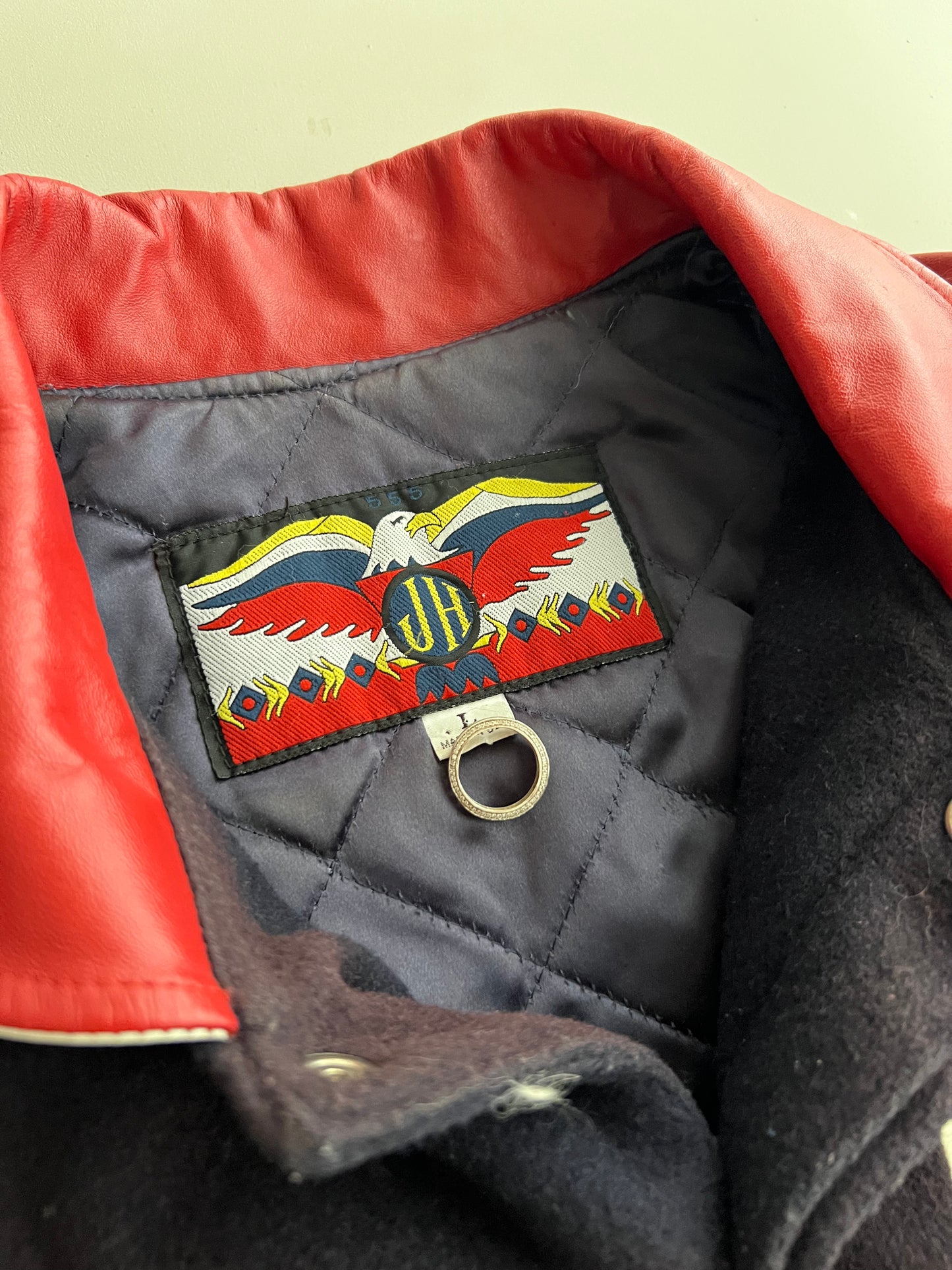Large 90s Mark Martin Jeff Hamilton Racing Jacket