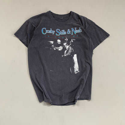 Large 1984 Crosby Stills & Nash In Concert T-shirt