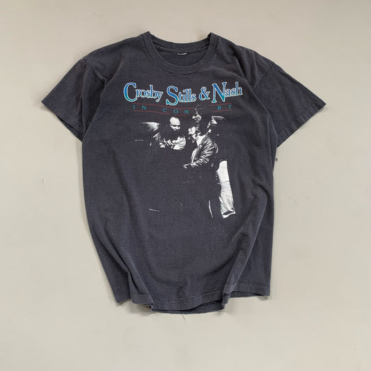 Large 1984 Crosby Stills & Nash In Concert T-shirt