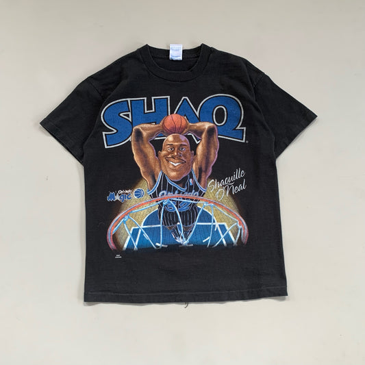 Large 1990s Orlando Magic Shaq Caricature T-shirt