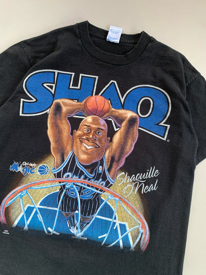 Large 1990s Orlando Magic Shaq Caricature T-shirt