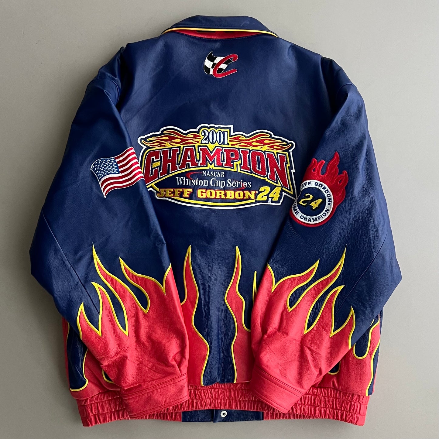 XL 2001 Jeff Gordon Jeff Hamilton Jacket