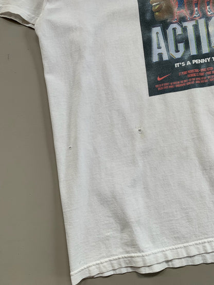 Large 1990s Nike Penny Hardaway Double Action T-shirt