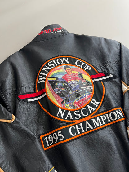 Medium 1995 Jeff Gordon Winston Cup Champion Leather Jacket