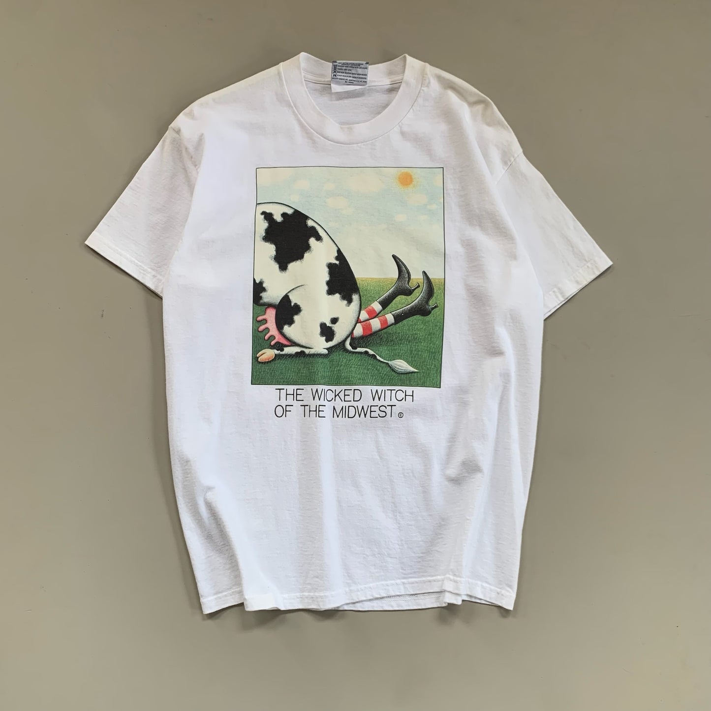 Large 1990s Wicked Witch of the Midwest T-shirt