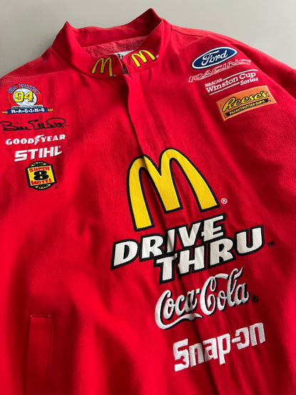 XL 90s Bill Elliott Mcdonalds Drive Thru Racing Jacket