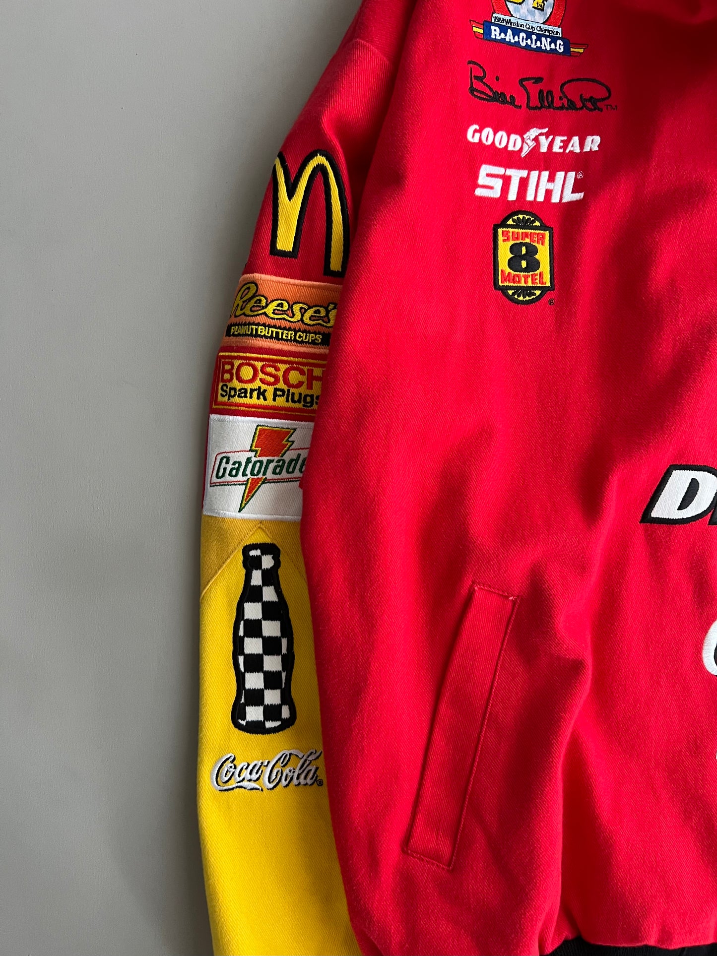 XL 90s Bill Elliott Mcdonalds Drive Thru Racing Jacket