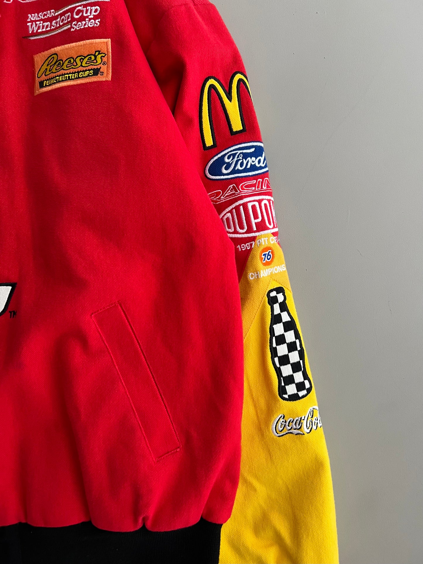 XL 90s Bill Elliott Mcdonalds Drive Thru Racing Jacket