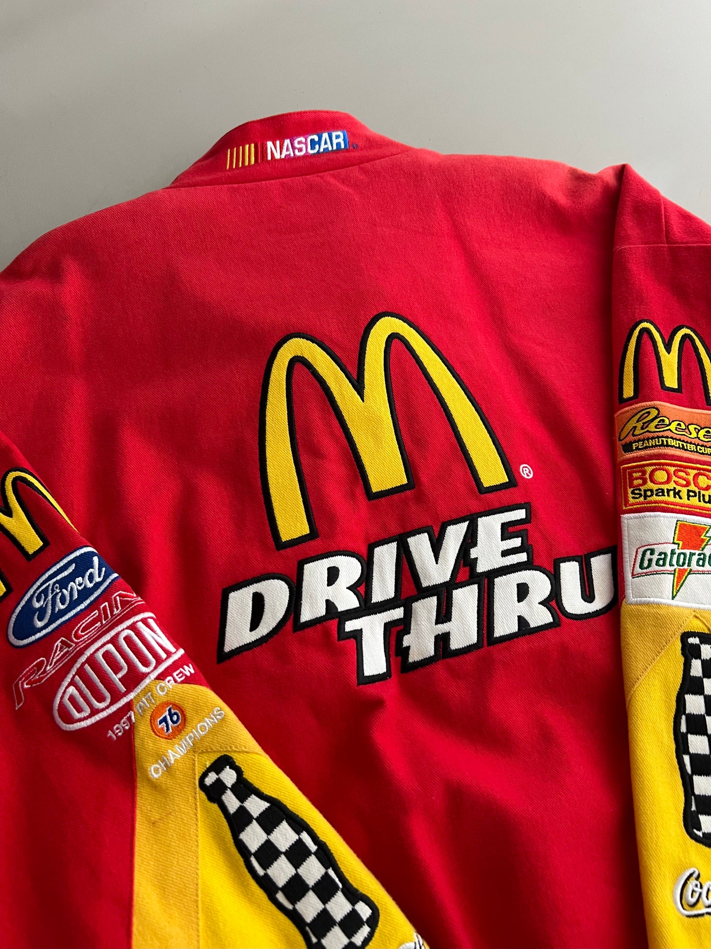 XL 90s Bill Elliott Mcdonalds Drive Thru Racing Jacket