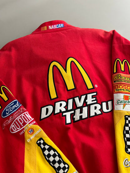 XL 90s Bill Elliott Mcdonalds Drive Thru Racing Jacket