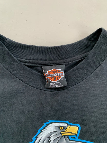 Large 1996 Harley Davidson Rules the Road T-shirt