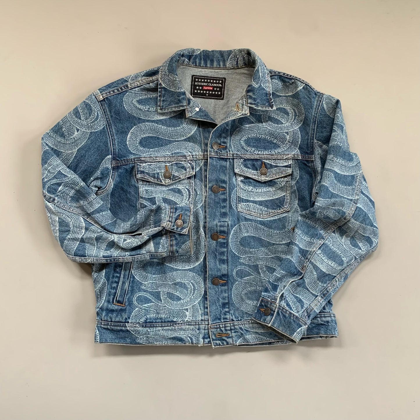 Medium Supreme x Hysteric Glamour Denim Jacket