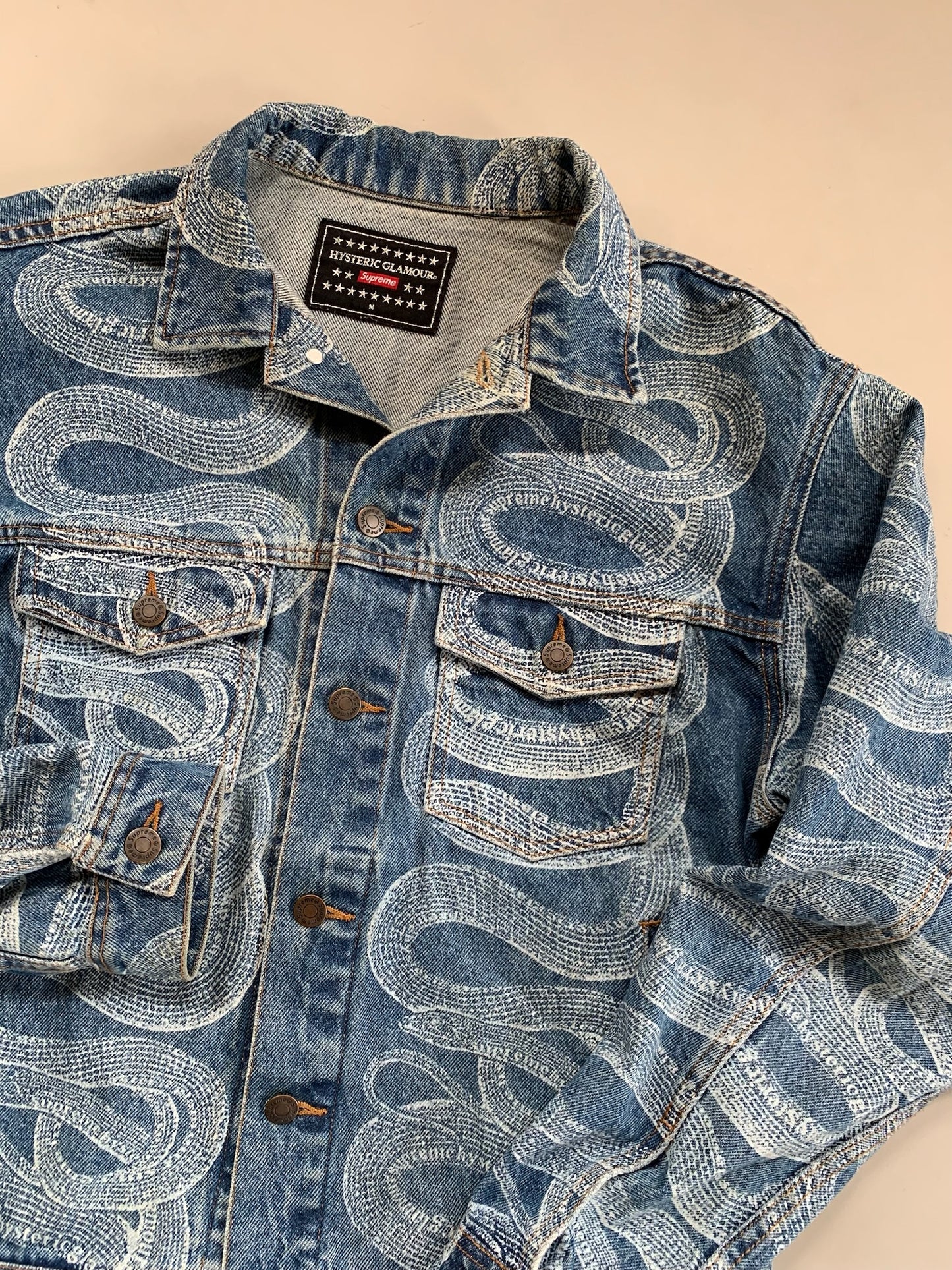 Medium Supreme x Hysteric Glamour Denim Jacket