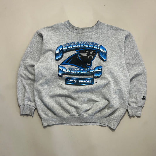 Large 1996 Carolina Panthers NFC West Champs Sweatshirt