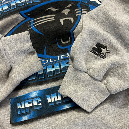 Large 1996 Carolina Panthers NFC West Champs Sweatshirt