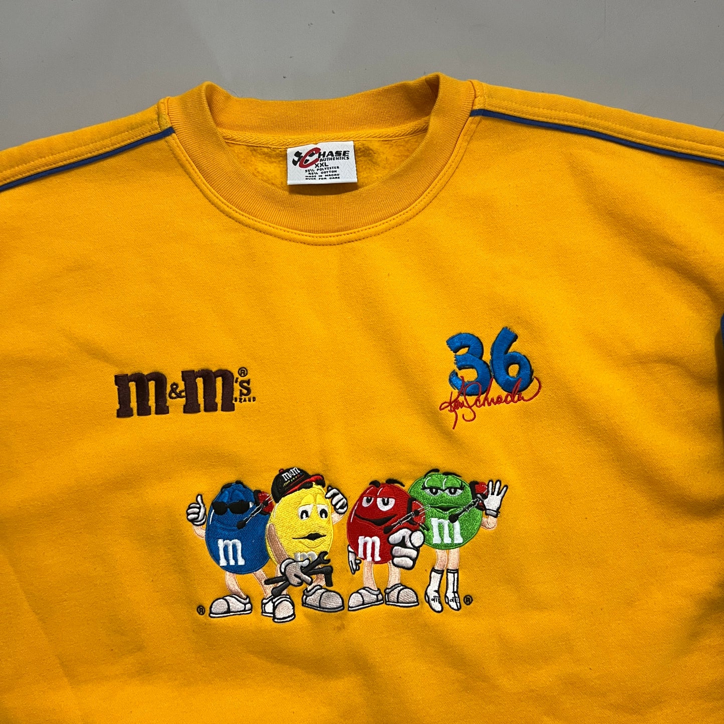 XXL 2000s Ken Schneider M&Ms Sweatshirt