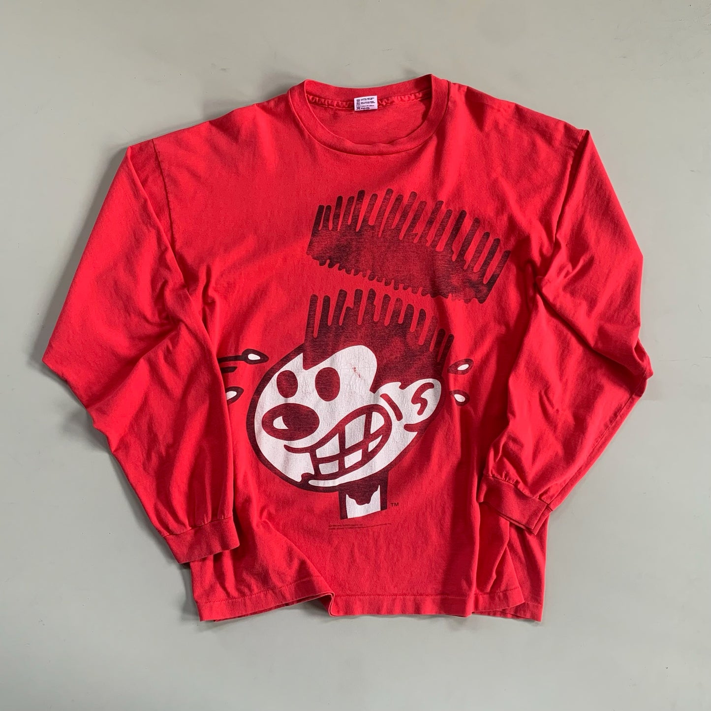 XXL 1994 Nervous Records New York Long Sleeve T-shirt