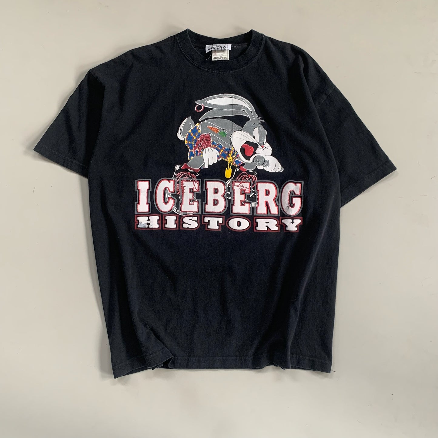 XL 1990s Iceberg History Bugs Bunny T-shirt