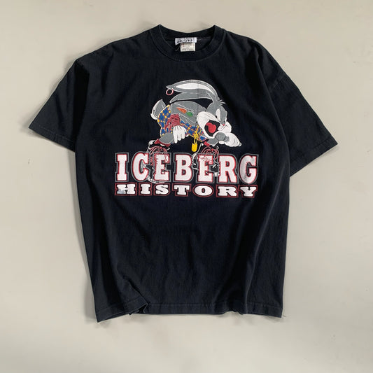 XL 1990s Iceberg History Bugs Bunny T-shirt