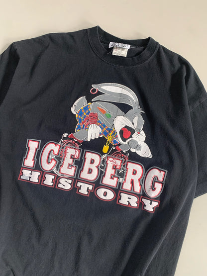 XL 1990s Iceberg History Bugs Bunny T-shirt