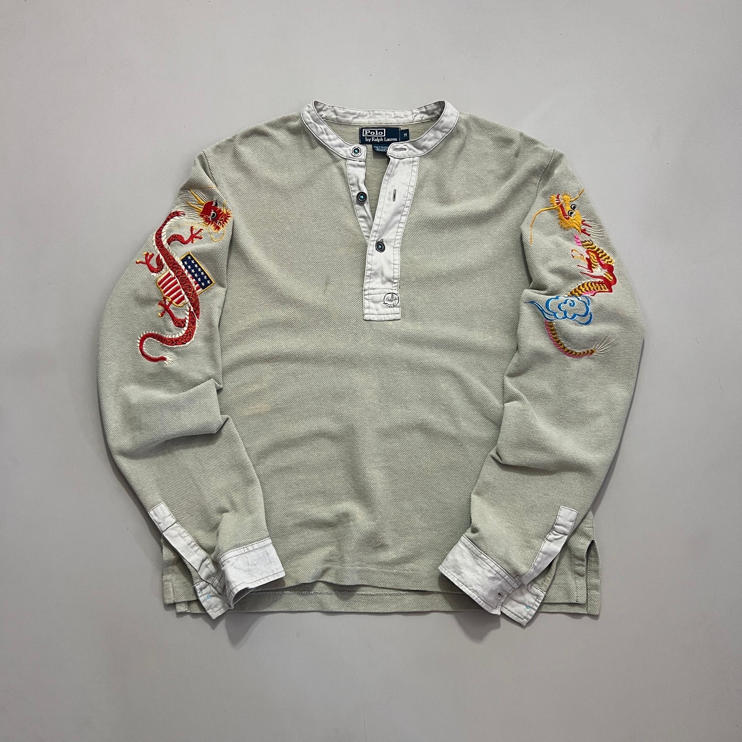 Medium 1990s Polo Ralph Lauren Pacific Fleet Henley