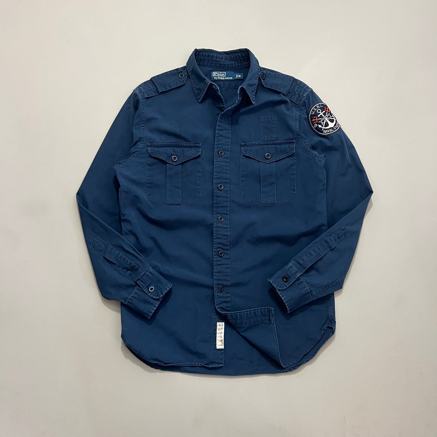 Medium Polo Ralph Lauren Naval Station Button Shirt