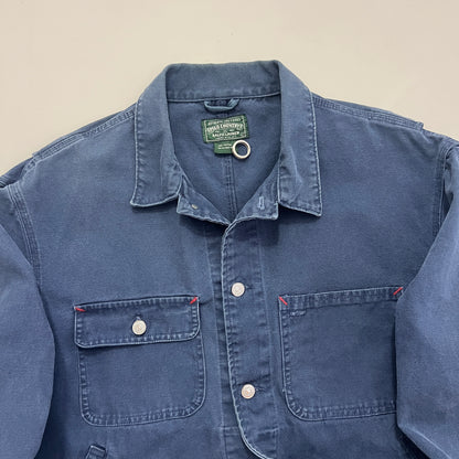 Large 1990s Polo Country Dark Denim Jacket