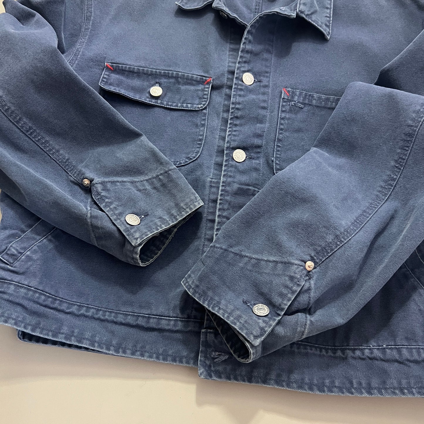 Large 1990s Polo Country Dark Denim Jacket