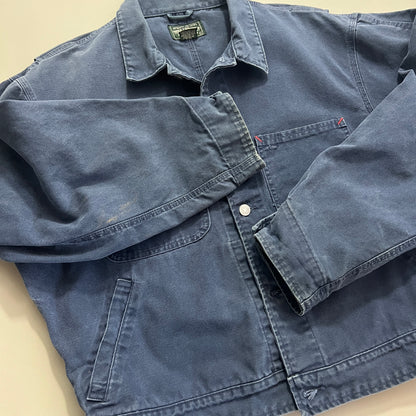 Large 1990s Polo Country Dark Denim Jacket