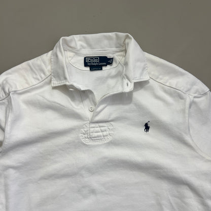 Large 2000s White Polo Ralph Lauren Rugby