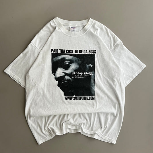 XL 2000s Snoop Dog Blunt Wrap USA T-shirt