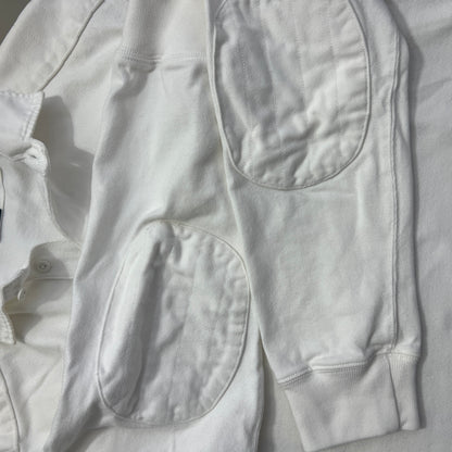 Large 2000s White Polo Ralph Lauren Rugby