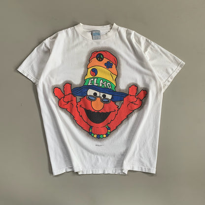 XL 1990s Peace Love & Elmo T-shirt