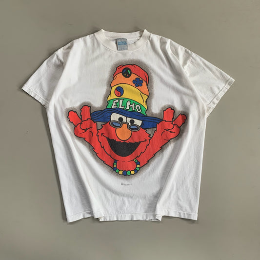 XL 1990s Peace Love & Elmo T-shirt