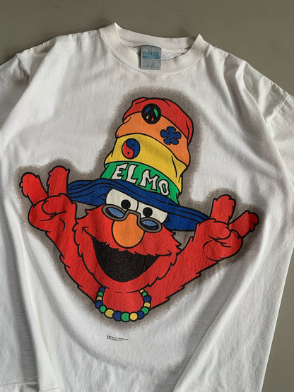 XL 1990s Peace Love & Elmo T-shirt