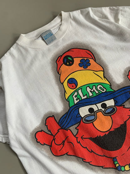 XL 1990s Peace Love & Elmo T-shirt