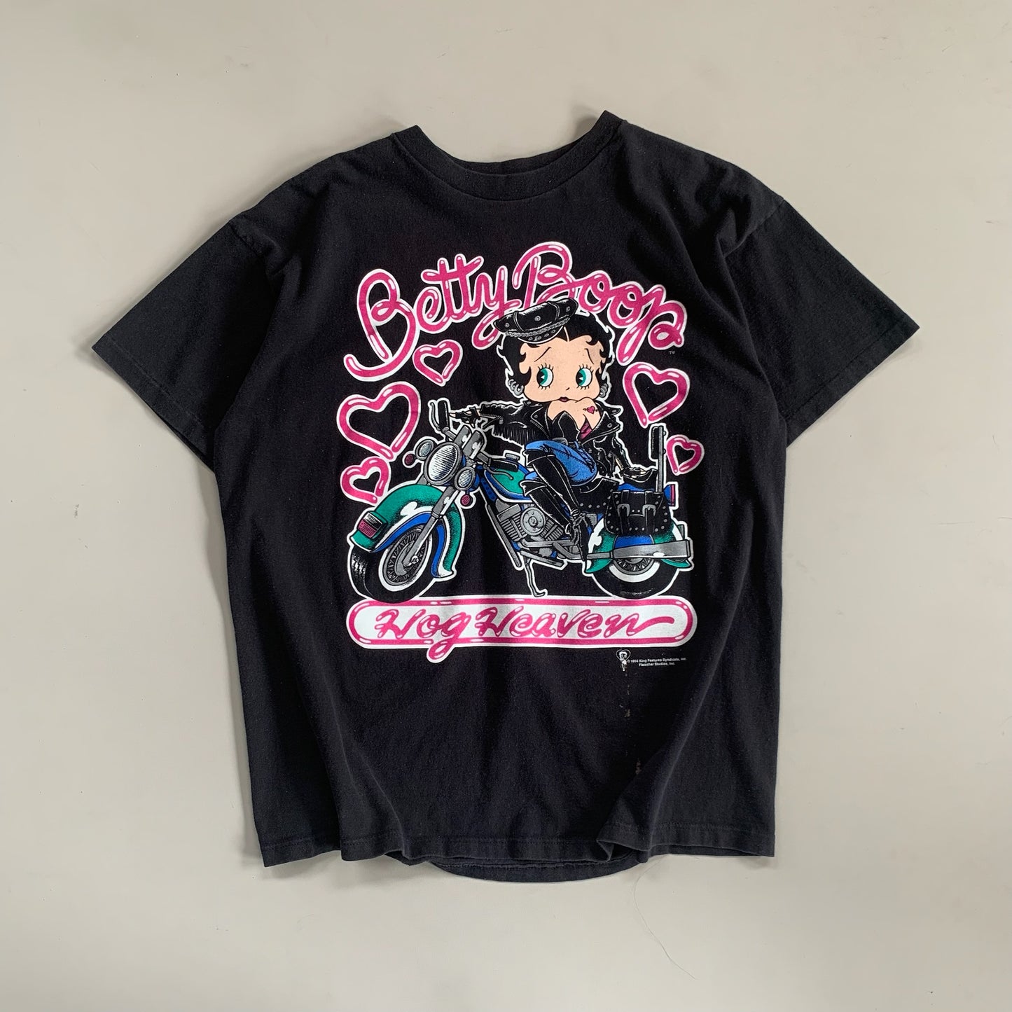 Large 1994 Betty Boop Hog Heaven T-shirt