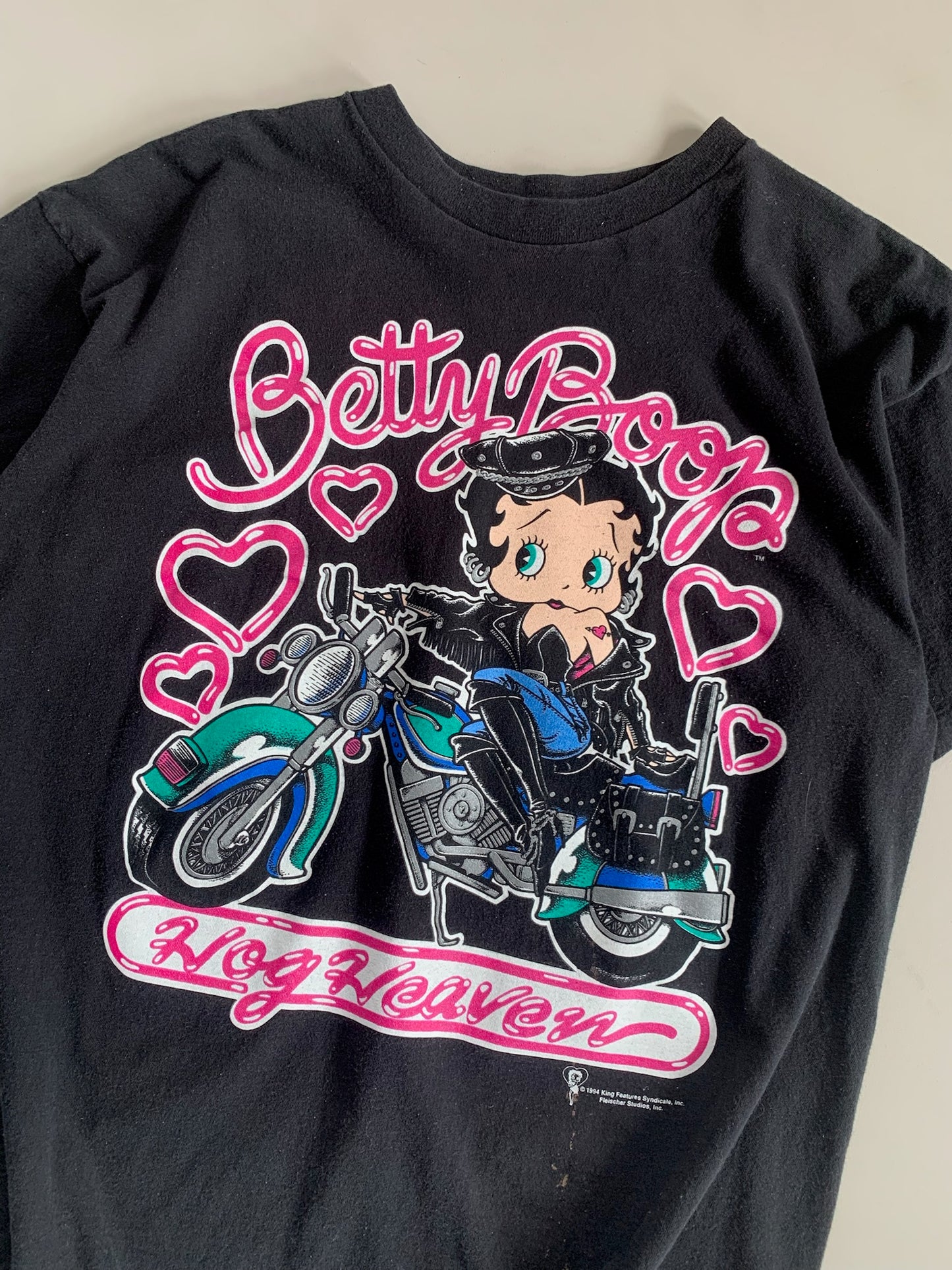 Large 1994 Betty Boop Hog Heaven T-shirt