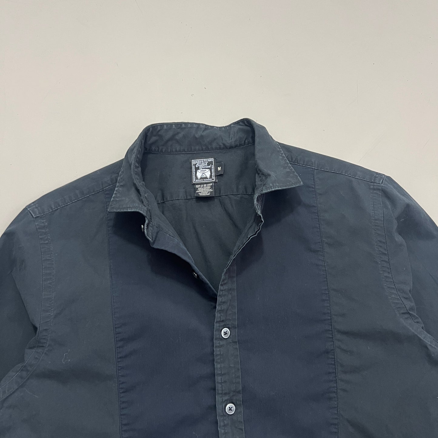 Medium Black Ralph Lauren Rugby 2004 Button Shirt
