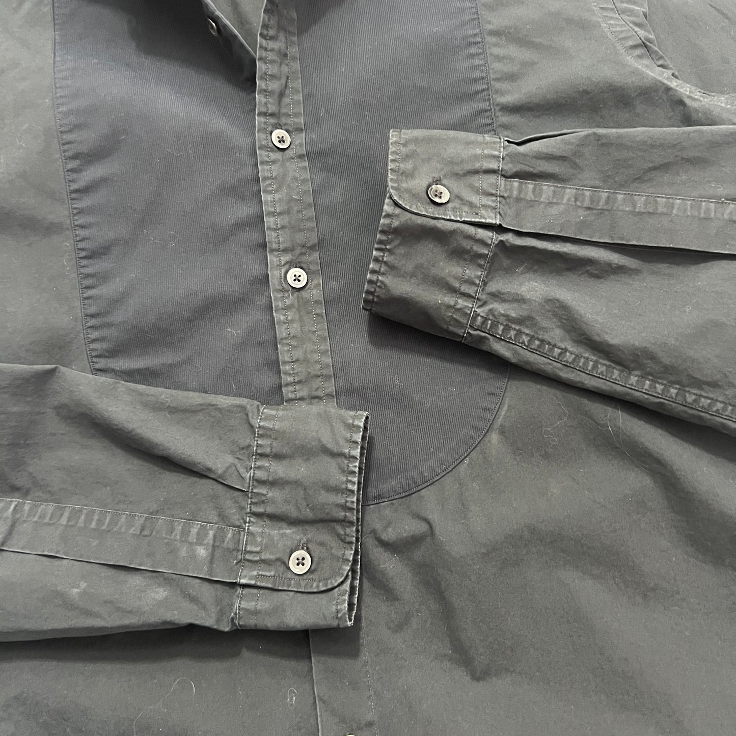 Medium Black Ralph Lauren Rugby 2004 Button Shirt